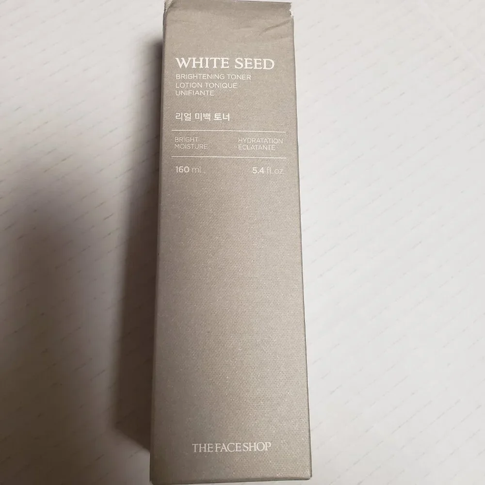 The Face Shop White Seed Brightening Toner Logion 5.4 fl. oz. New in‎ Box